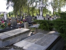 Groby Wybickich właścicieli Mszana z 2. poł. XIX w. na przykościelnym cmentarzu 